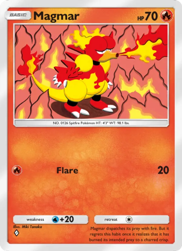 Magmar — Shining Revelry #011 (Pokémon TCG card)