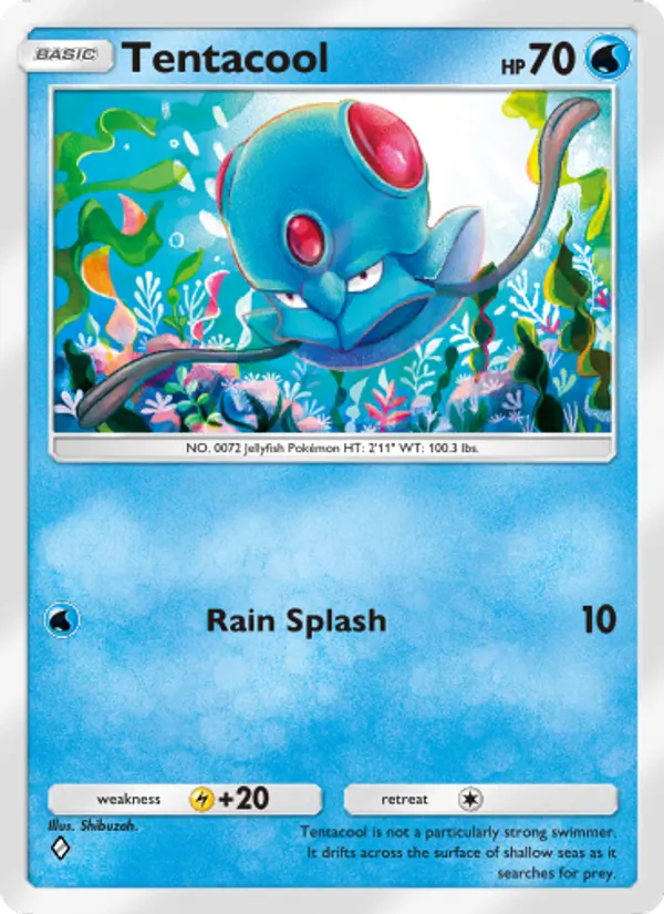 Tentacool — Shining Revelry #014 (Pokémon TCG card)