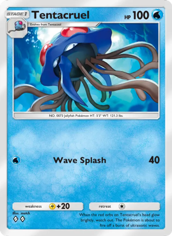 Tentacruel — Shining Revelry #015 (Pokémon TCG card)