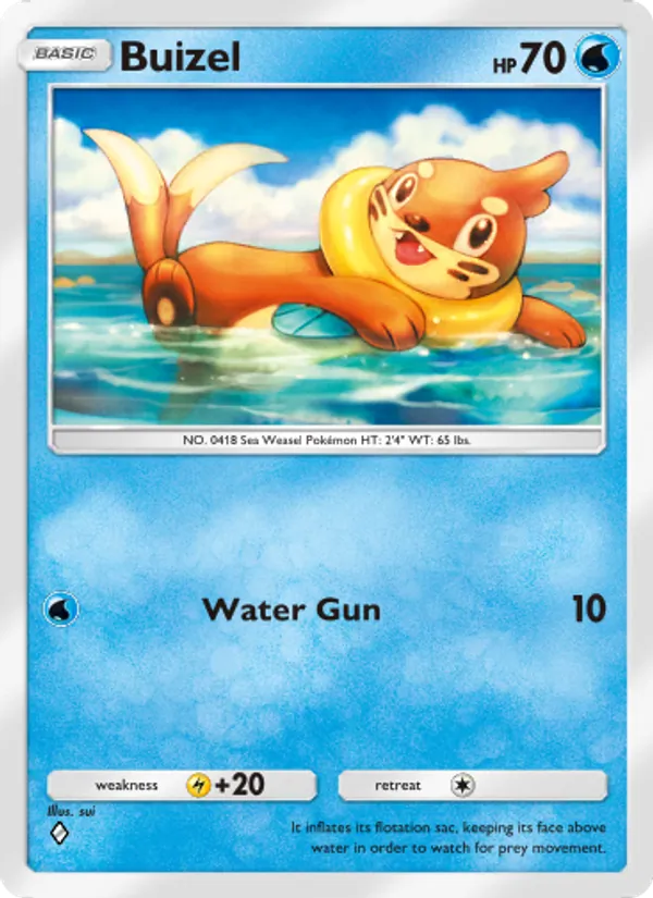 Buizel — Shining Revelry #016 (Pokémon TCG card)