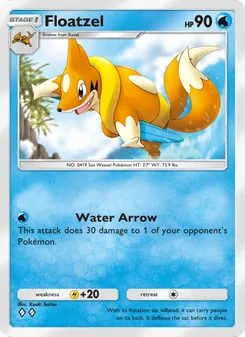 Floatzel (Shining Revelry #017)