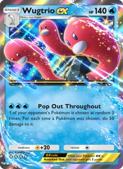 Wugtrio ex (Shining Revelry #019)