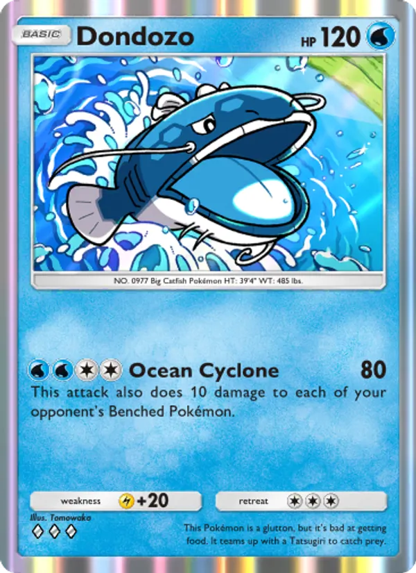 Dondozo — Shining Revelry #020 (Pokémon TCG card)