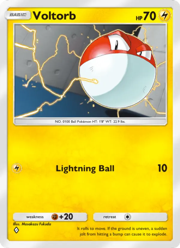 Voltorb — Shining Revelry #023 (Pokémon TCG card)