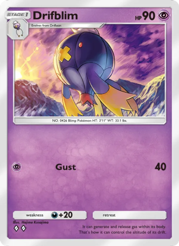 Drifblim — Shining Revelry #034 (Pokémon TCG card)