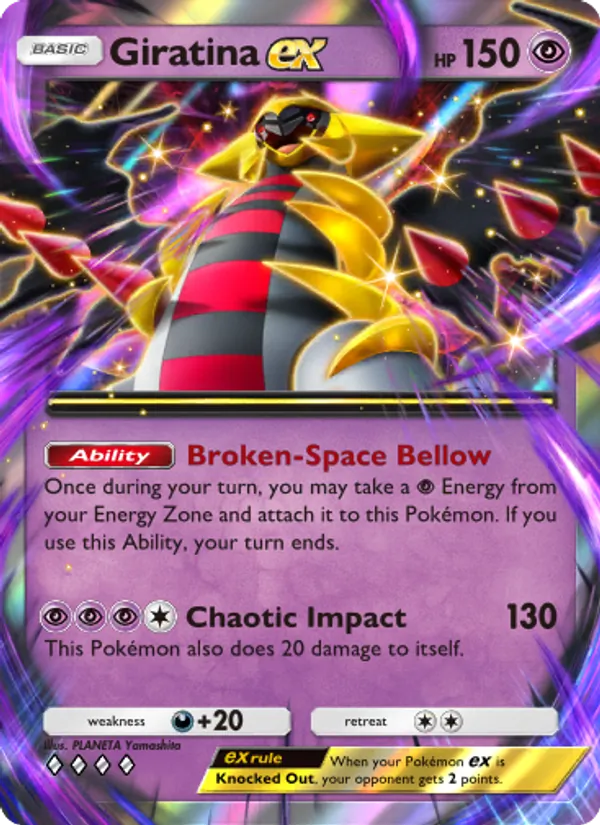 Giratina ex — Shining Revelry #035 (Pokémon TCG card)