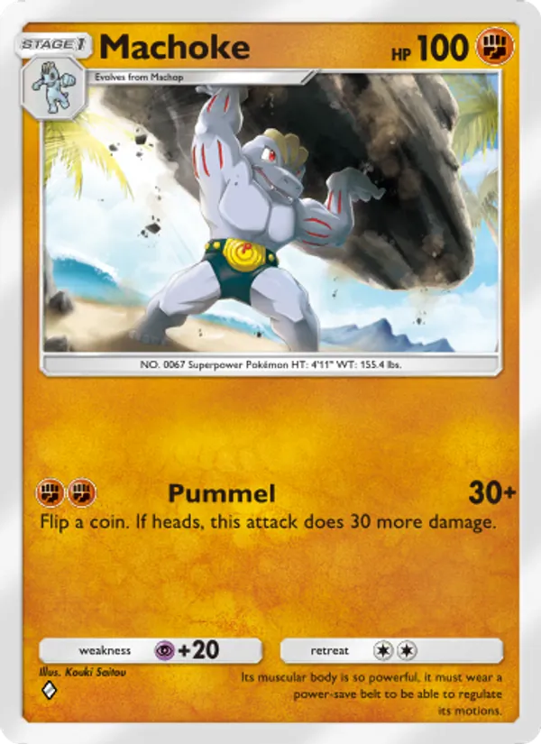 Machoke — Shining Revelry #038 (Pokémon TCG card)