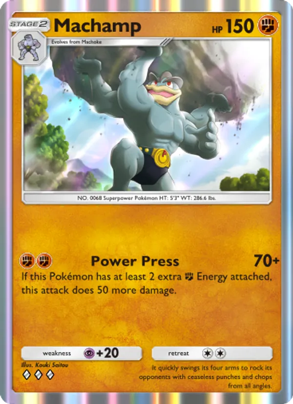 Machamp — Shining Revelry #039 (Pokémon TCG card)
