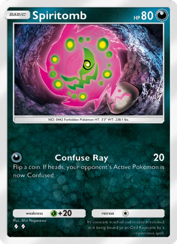Spiritomb — Shining Revelry #049 (Pokémon TCG card)