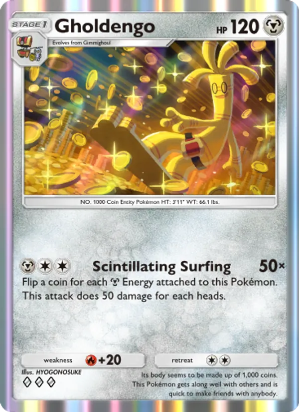Gholdengo — Shining Revelry #057 (Pokémon TCG card)