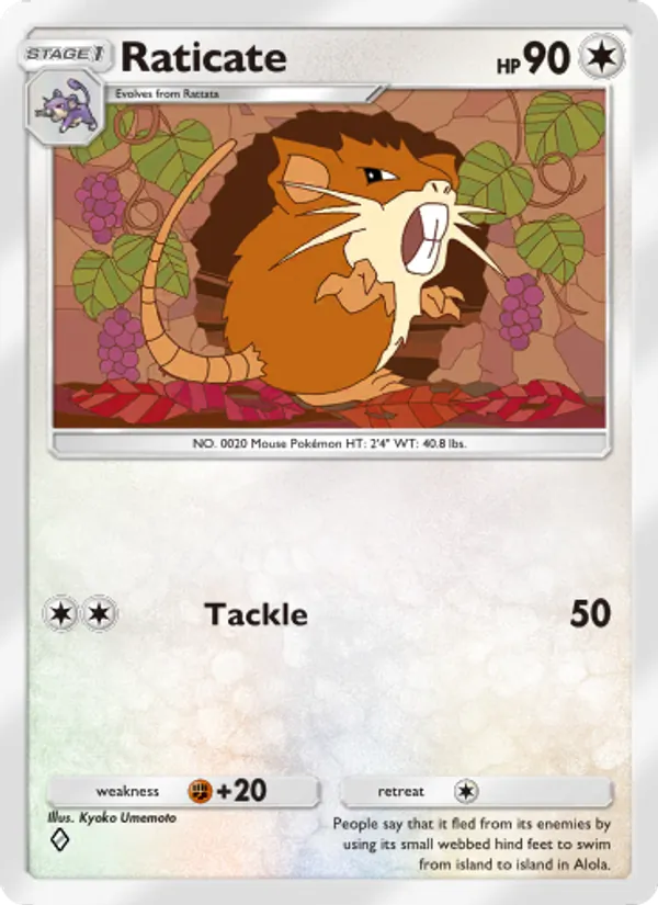 Raticate — Shining Revelry #059 (Pokémon TCG card)