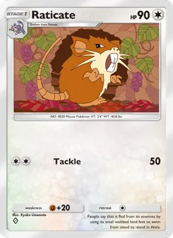 Raticate (Shining Revelry #059)