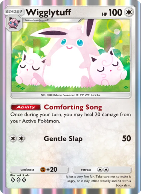 Wigglytuff — Shining Revelry #061 (Pokémon TCG card)