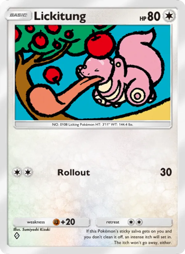 Lickitung — Shining Revelry #062 (Pokémon TCG card)