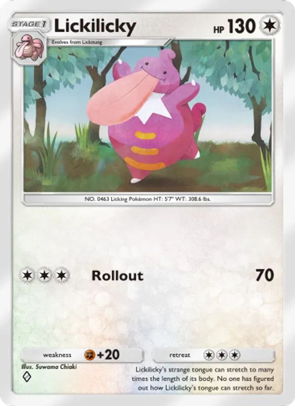 Lickilicky — Shining Revelry #063 (Pokémon TCG card)