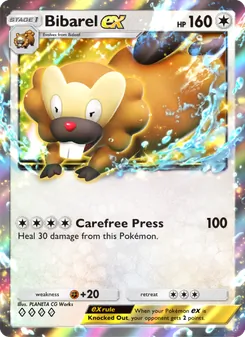 Bibarel ex (Shining Revelry #065)