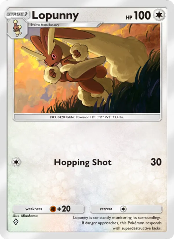 Lopunny — Shining Revelry #067 (Pokémon TCG card)