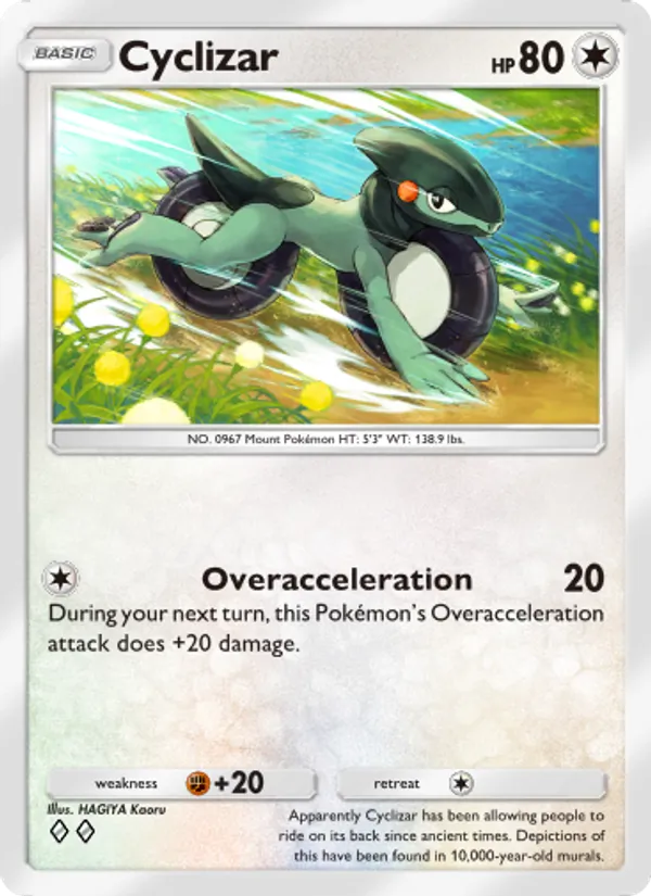 Cyclizar — Shining Revelry #068 (Pokémon TCG card)