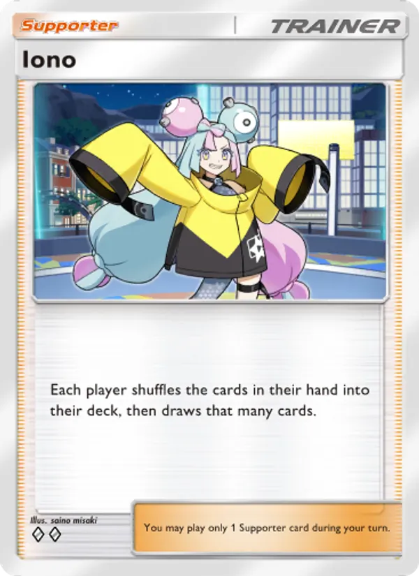 Iono — Shining Revelry #069 (Pokémon TCG card)