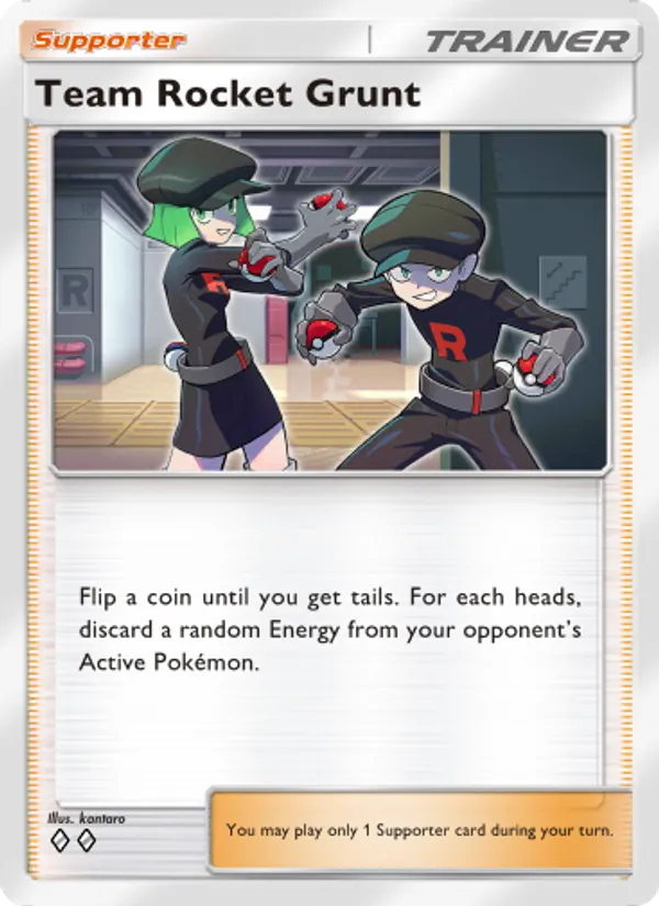 Team Rocket Grunt — Shining Revelry #072 (Pokémon TCG card)
