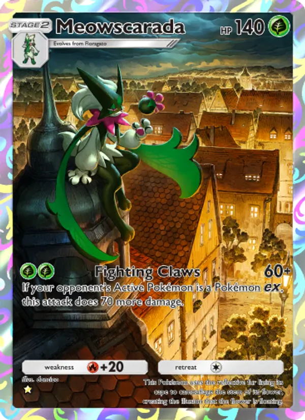 Meowscarada — Shining Revelry #073 (Pokémon TCG card)