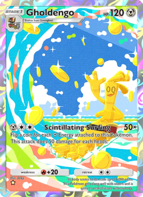 Gholdengo — Shining Revelry #077 (Pokémon TCG card)