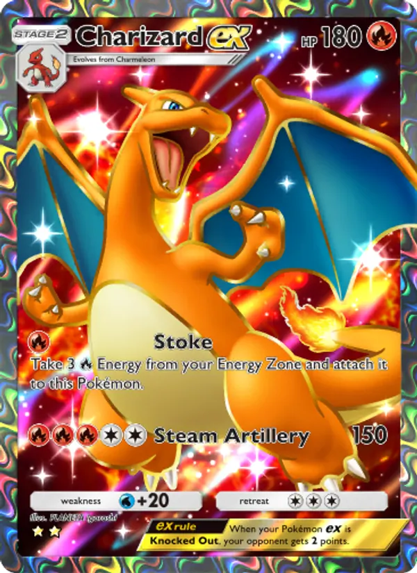 Charizard ex — Shining Revelry #080 (Pokémon TCG card)