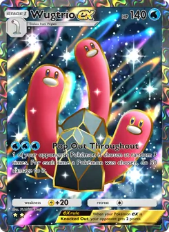 Wugtrio ex (Shining Revelry #081)