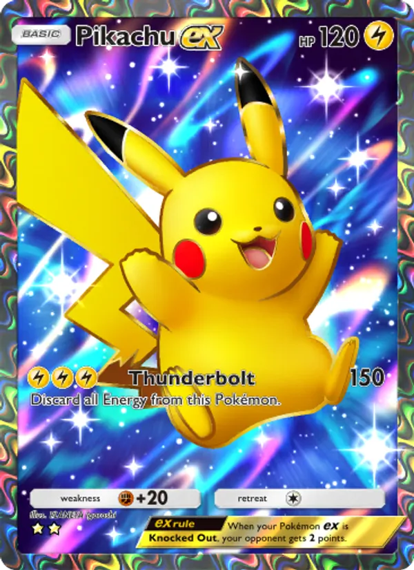 Pikachu ex — Shining Revelry #082 (Pokémon TCG card)