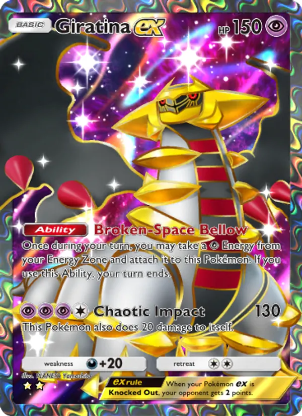 Giratina ex — Shining Revelry #083 (Pokémon TCG card)