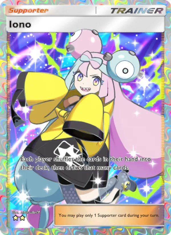 Iono — Shining Revelry #088 (Pokémon TCG card)