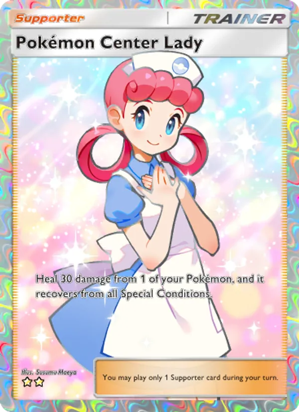 Pokémon Center Lady — Shining Revelry #089 (Pokémon TCG card)
