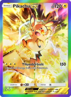 Pikachu ex (Shining Revelry #092)