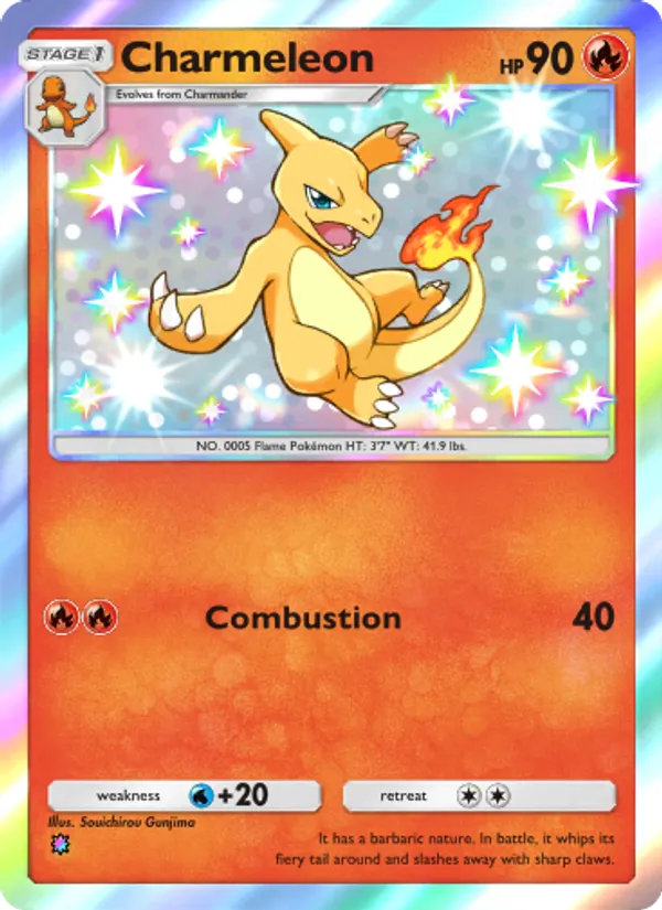 Charmeleon — Shining Revelry #100 (Pokémon TCG card)