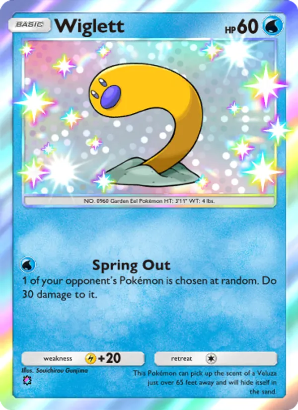 Wiglett — Shining Revelry #101 (Pokémon TCG card)
