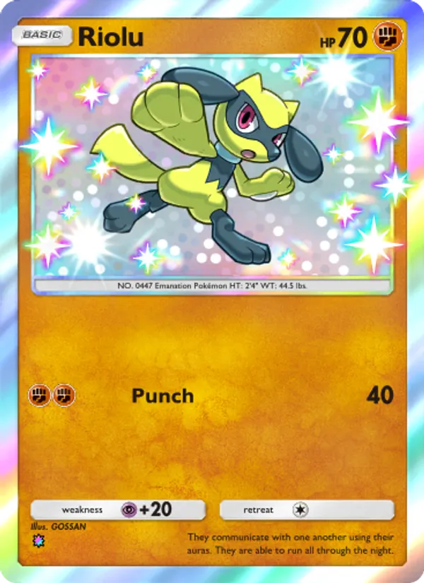 Riolu — Shining Revelry #104 (Pokémon TCG card)