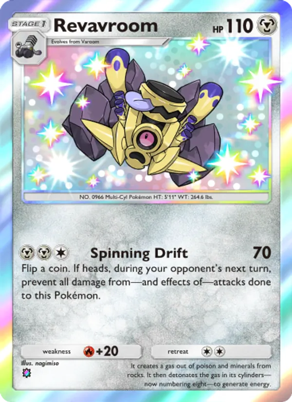 Revavroom — Shining Revelry #106 (Pokémon TCG card)