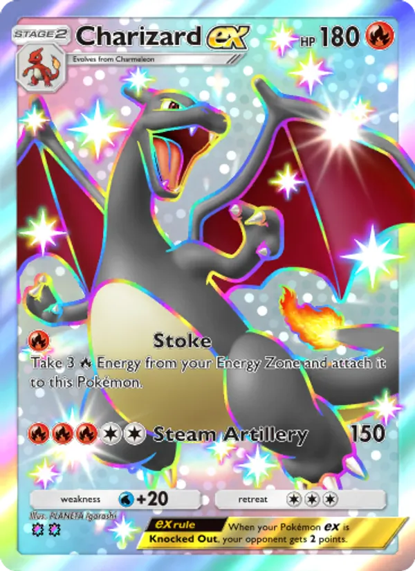 Charizard ex — Shining Revelry #108 (Pokémon TCG card)