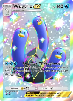 Wugtrio ex (Shining Revelry #109)