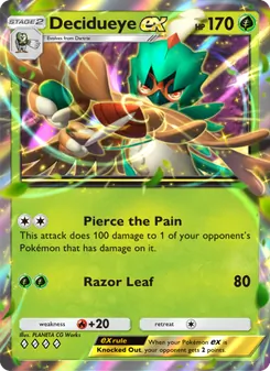 Decidueye ex (Celestial Guardians #012)