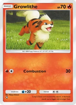 Growlithe (Celestial Guardians #025)