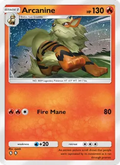 Arcanine (Celestial Guardians #026)