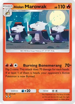 Alolan Marowak (Celestial Guardians #027)