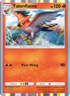 Talonflame (Celestial Guardians #029)