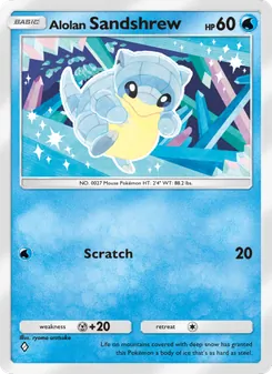 Alolan Sandshrew (Celestial Guardians #038)