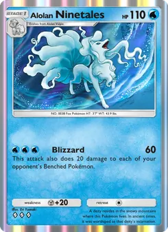 Alolan Ninetales (Celestial Guardians #041)