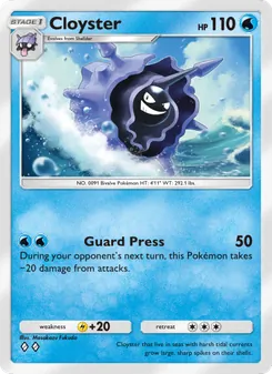 Cloyster (Celestial Guardians #043)