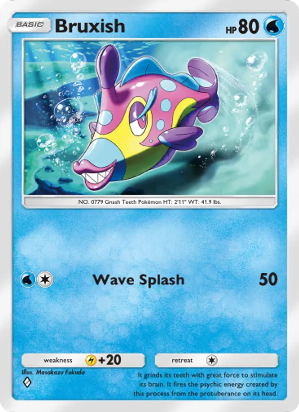 Bruxish — Celestial Guardians #055 (Pokémon TCG card)