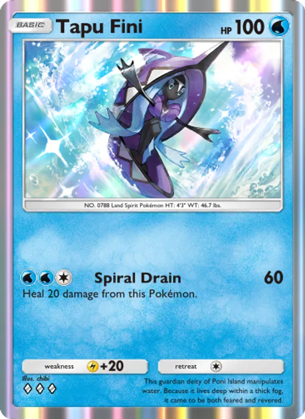 Tapu Fini — Celestial Guardians #056 (Pokémon TCG card)