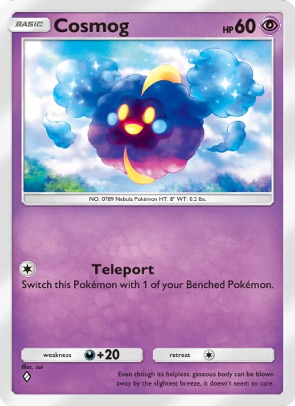Cosmog — Celestial Guardians #085 (Pokémon TCG card)